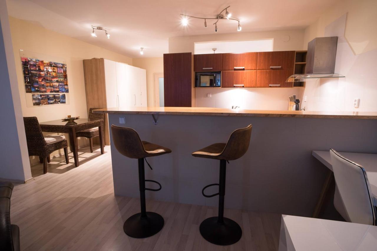 Apartment Vodni With Parking Brno Exterior foto